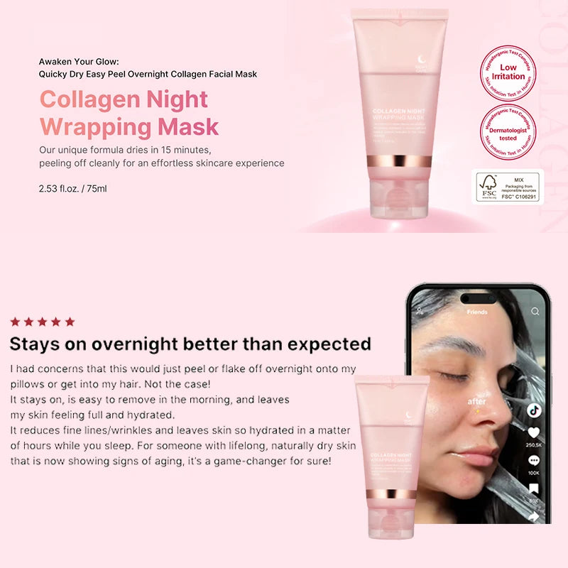 Collagen Night Wrapping Mask